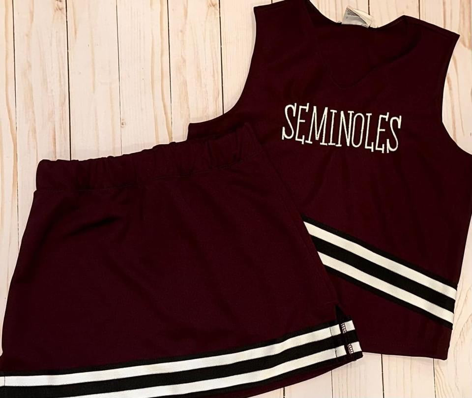 Cheer Uniform TOP ONLY PREORDER -CLOSING JUNE 26