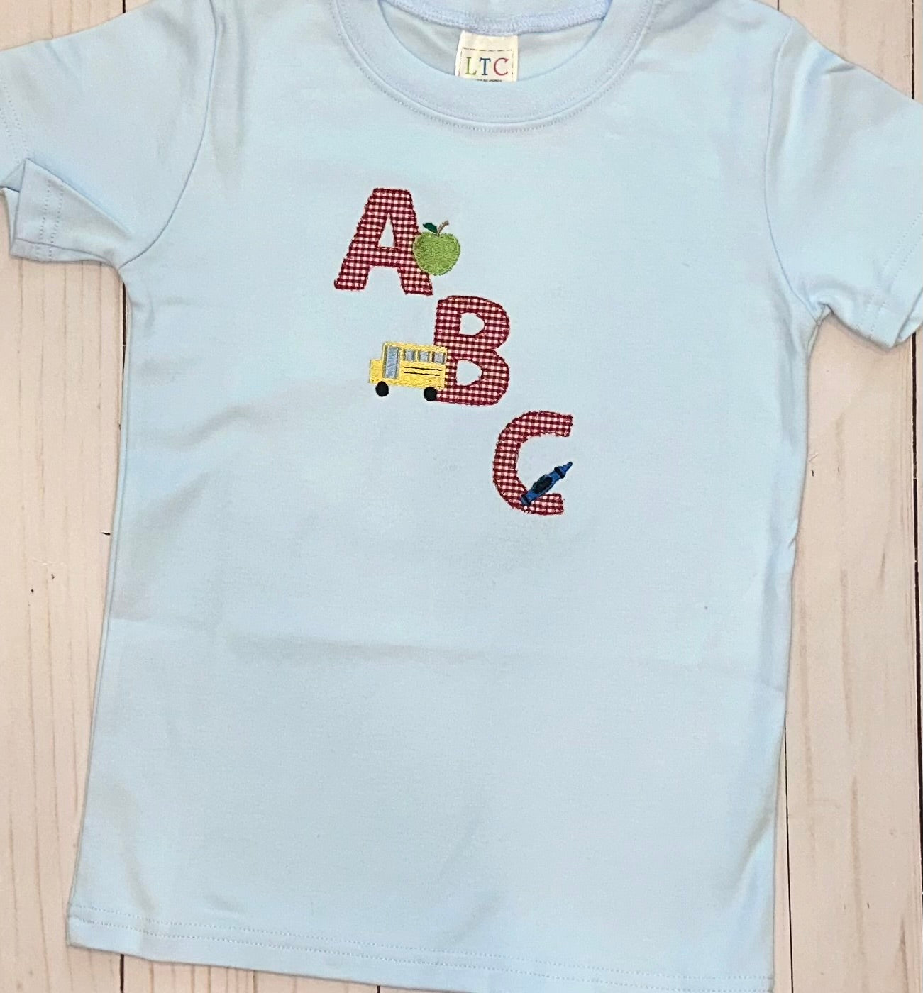 ABC shirt (boy version)