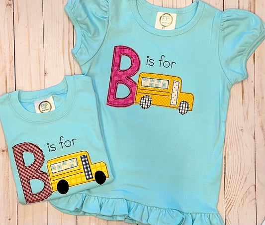 B is for Bus Shirt