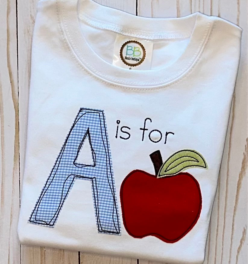 A is for Apple Shirt