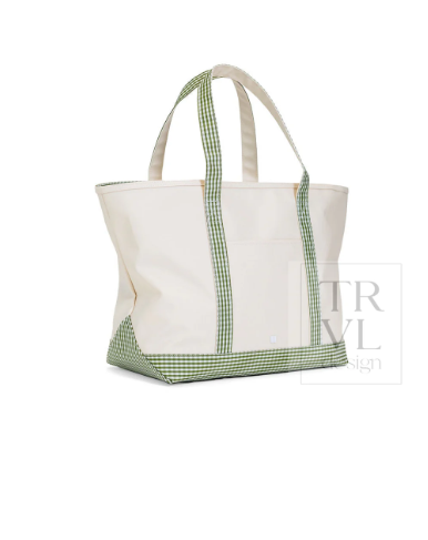 Trvl Maxi Tote- Coated Canvas