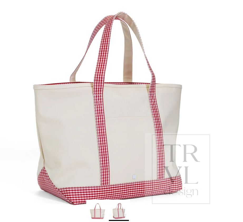 Trvl Maxi Tote- Coated Canvas