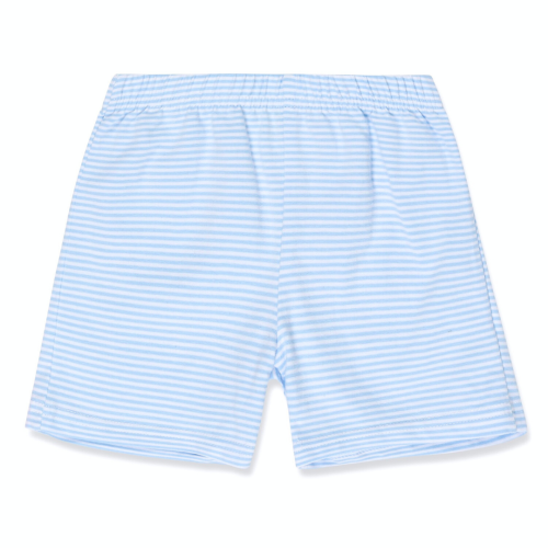 Micro Stripe Knit Shorts