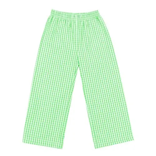 Boys Gingham Pants
