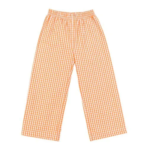 Boys Gingham Pants