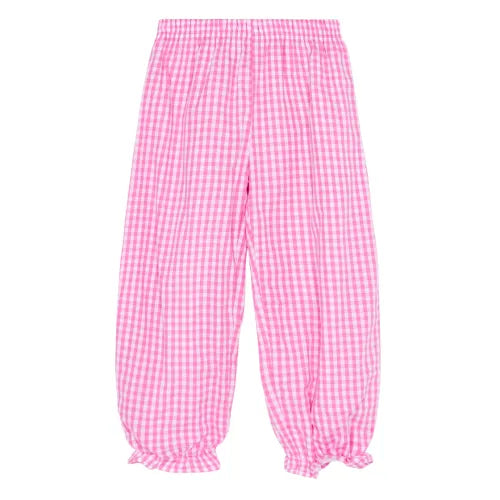 Gingham Bubble Pants