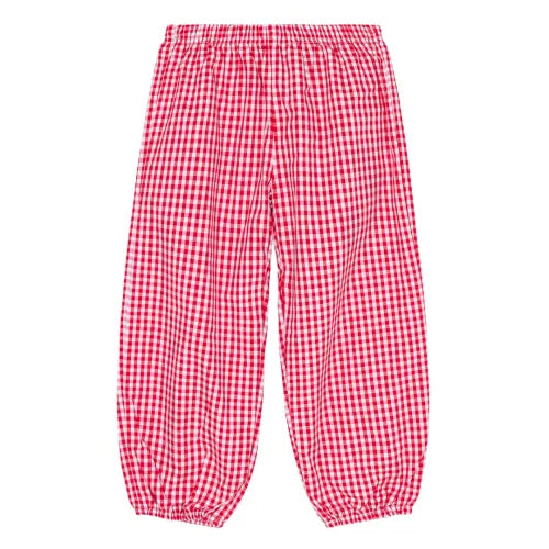 Boys Gingham Bubble Pants