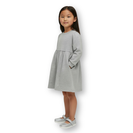 Long Sleeve Sweatshirt Dress
