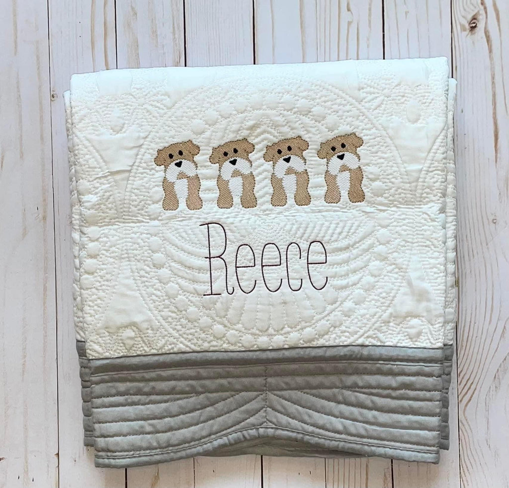 Baby Bulldog Quilt