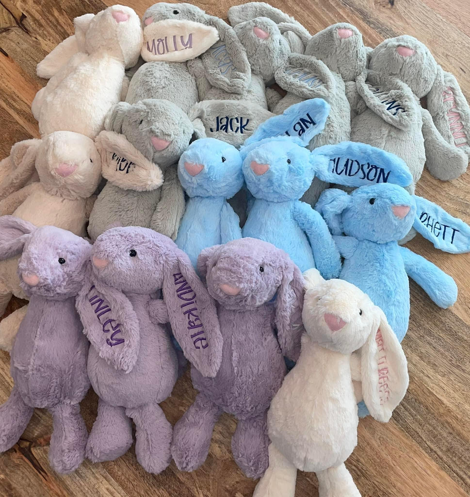 Monogrammed Bunny