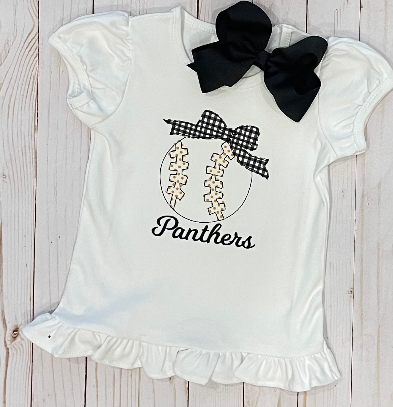 Girly Baseball Shirt