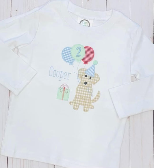 Puppy Birthday Shirt